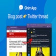 Icon of program: Chirr App