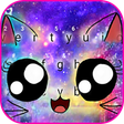 Icon of program: Galaxy Cute Smile Cat Key…
