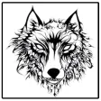 Tribal Wolf Tattoos Ideas