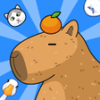 Icoon van programma: Animal drop: Capy merge p…