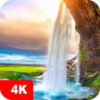 Icon of program: Waterfall Wallpapers 4K