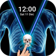 أيقونة البرنامج: X-ray Zip Screen Lock App