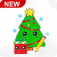 أيقونة البرنامج: How To Draw Christmas Thi…