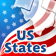 ไอคอนของโปรแกรม: 50 US States Quiz