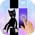 Ikona programu: Horror Cartoon cat - Pian…