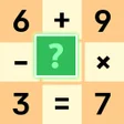 Ikona programu: Math Cross - Crossword Pu…