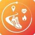 程序图标：Pedometer walking Running…