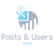 Icona del programma: Posts and Users Stats