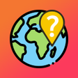 Ikon program: GuessWhere World Map Quiz…