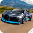 Bugatti car sounds chiron divo icon