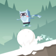 ไอคอนของโปรแกรม: snow roll : jump obstacle…