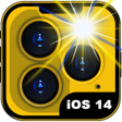 Flash on Call  SMS Ultra Flash Alert Blink Flash icon