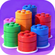 Icoon van programma: Color Burst-Lego Stack