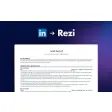 Profile to Resume - Rezi.ai