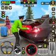 ไอคอนของโปรแกรม: Crazy Taxi Driving Simula…
