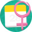 プログラムのアイコン：Menstrual  Ovulation Cale…