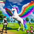 プログラムのアイコン：Flying Pegasus Horse Simu…