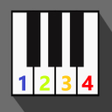 プログラムのアイコン：Piano with Numbers