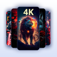 ไอคอนของโปรแกรม: 4K Wallpapers - HD 3D  Li…