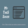 Icon of program: My Tabs Saver: Quick Tab