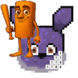プログラムのアイコン：Five Pixel Art Nightmare …