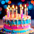 ไอคอนของโปรแกรม: Birthday Stickers for Wha…