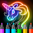 Icon of program: Learn to Draw Glow Cartoo…