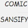 Ikon program: Comic Sansify