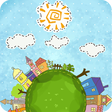 Иконка программы: Cartoon City Live Wallpap…