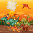 Biểu tượng của chương trình: Dinosaur Strategy