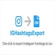 Icon of program: IGHastagsExport - Export …