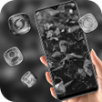 プログラムのアイコン：Abstract theme Black and …