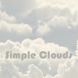 プログラムのアイコン：Simple Clouds Theme HOME