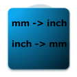 Programikonen: mm to Inch Converter