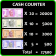 Cash Currency Count with Calculate