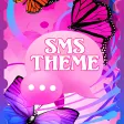 Theme Butterflies GO SMS Pro