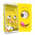Cute Funny Face Launcher Theme