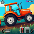 Иконка программы: Kids Farm Tractor Harvest…
