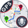 أيقونة البرنامج: Voice GPS Driving Directi…