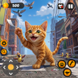 ไอคอนของโปรแกรม: Naughty Cat Virtual Pet G…