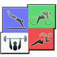 程序图标：Megathlon : triathlon tra…