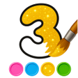 程序图标：Glitter Number and letter…