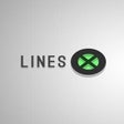 Lines X icon