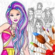 プログラムのアイコン：Dress Up Games  Coloring …