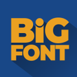 Programın simgesi: Big Font - Change Font Si…