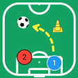 ไอคอนของโปรแกรม: Tactics Board - Soccer