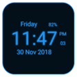 أيقونة البرنامج: Digital Clock Live Wallpa…