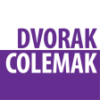 Иконка программы: Dvorak  Colemak Keyboards