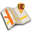 Icoon van programma: Map of Sri Lanka offline