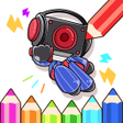 Ícone do programa: Draw  Color: Monster Book